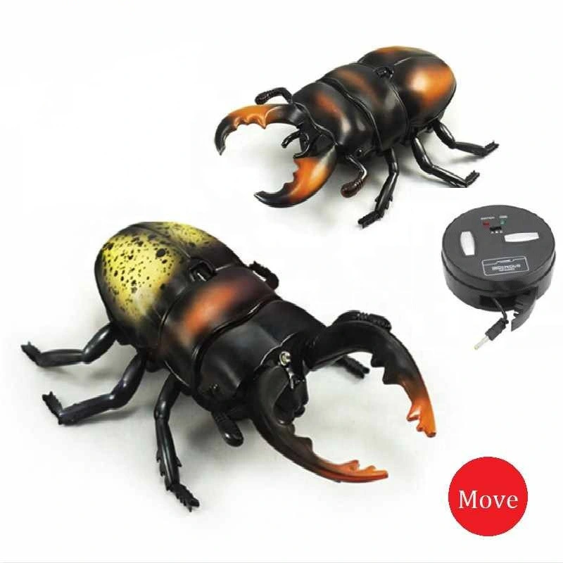 RC Beetle Simulated Insect Model Realistic Plastic Beetle Figures for Collection Science Educational RC Beetles Toy