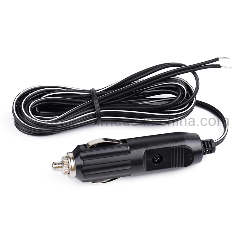 12V Fused Replacement encendedor enchufe con cables y 5A Fusible