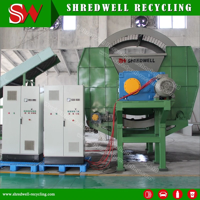 Scrap Tire/Metal/Wood/Plastic Crusher for Shredding Old Material