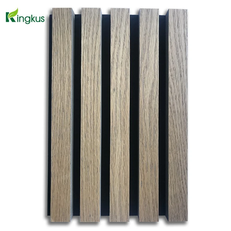 Customized MDF Wooden Timber Melamine Veneer Acoustic Wall Panels