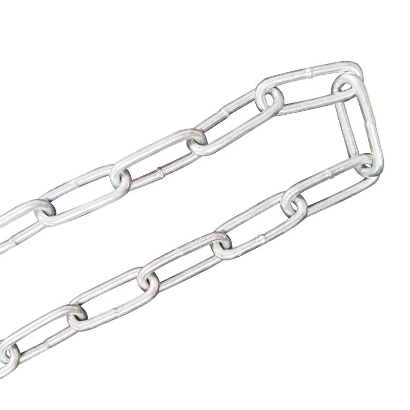 Hardware Electric Galvanized Chain Long Link Welded Steel Link Chain
