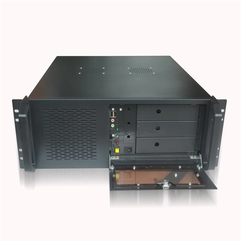 4U Caja de ordenador ATX PC de juego Caja de servidor Industrial para montaje en rack Network 19′ ′ Rack Cabinet Case 4UC
