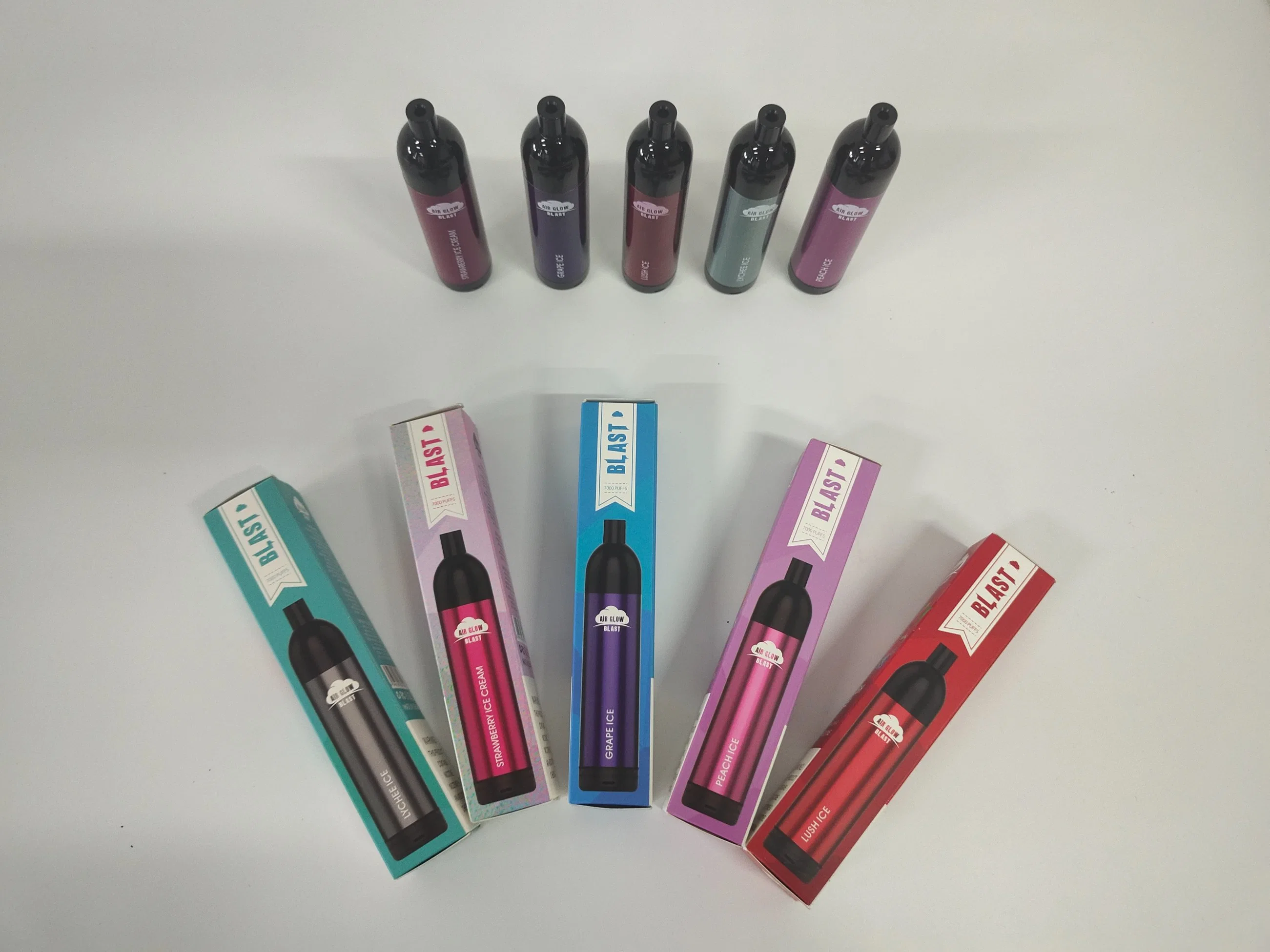 7000 inhalations Nanning jetables des prix de gros de la Chine E CIG Vape stylo rechargeable