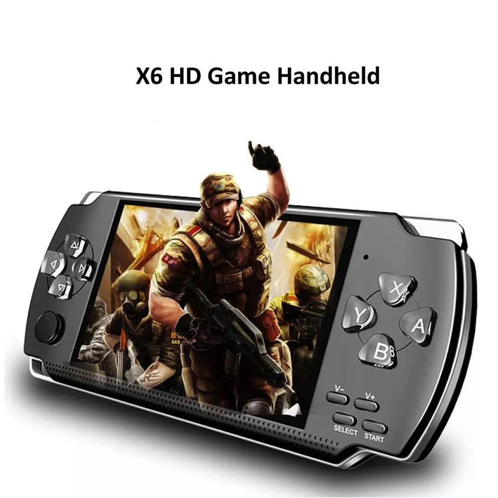 Wholesale/Supplier Game Console Classic Mini 4K Video X6 Portable Retro Game Players Handheld Game Console