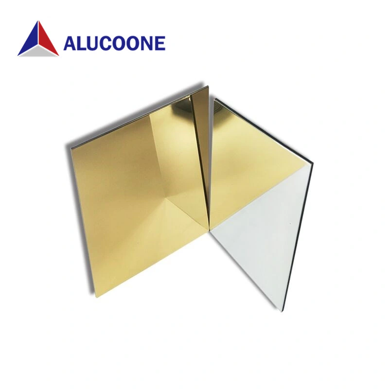 Dibond® aluminium brossé feuille Composite Alupanel signe finition miroir du matériel