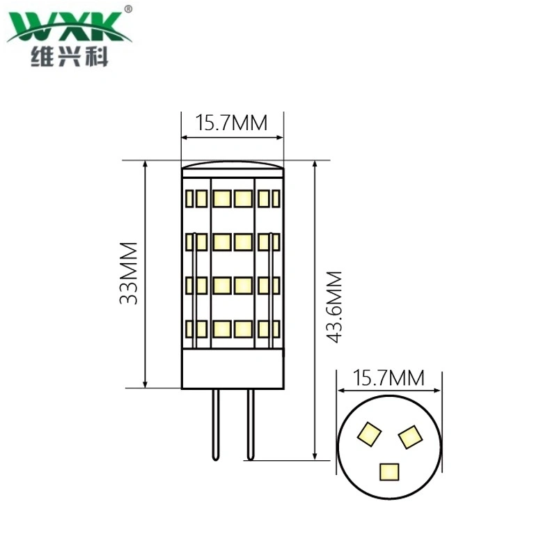 Ceramic G4 LED Bulb in Spotlight