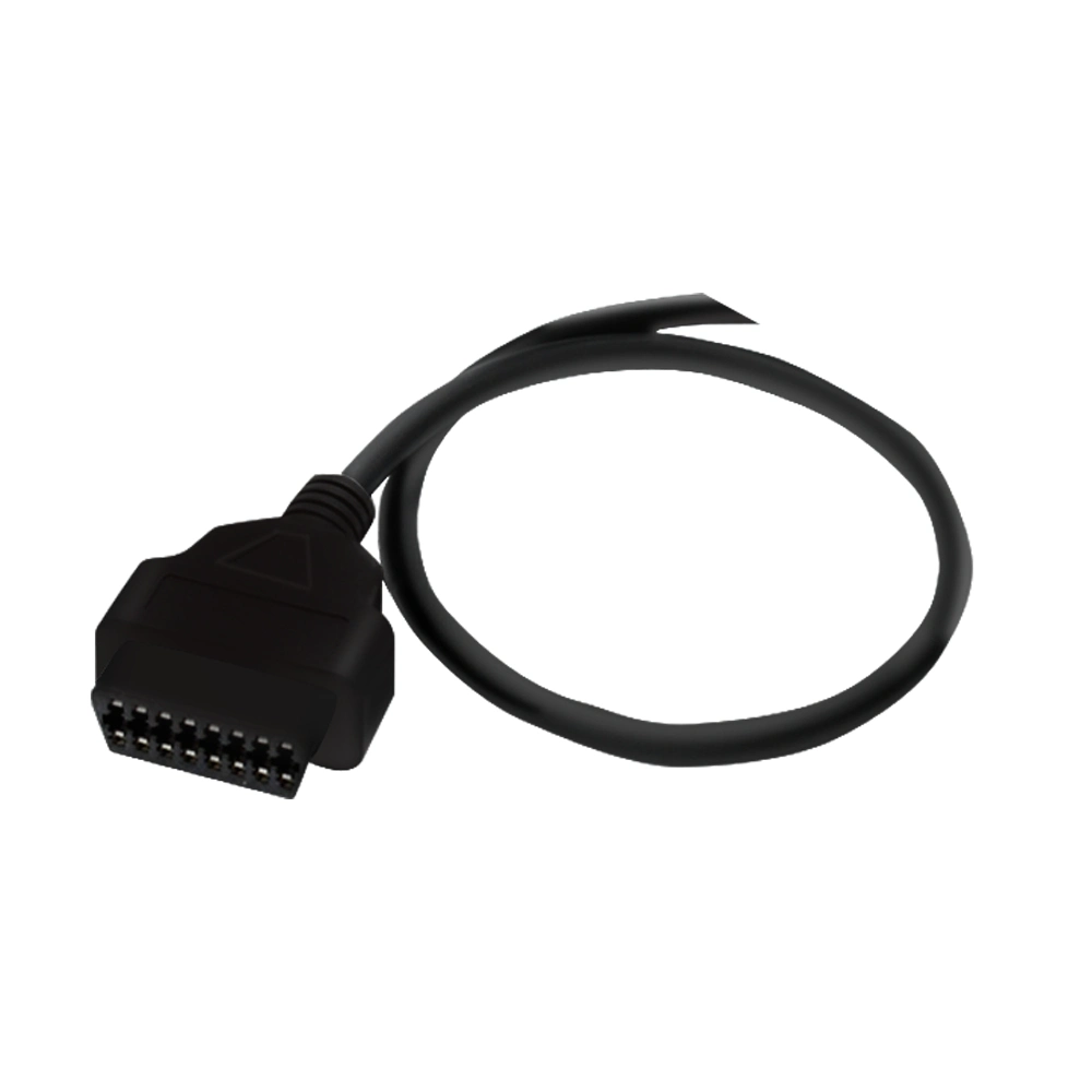 Conector macho J1708 6p en ángulo recto a conector hembra OBD2