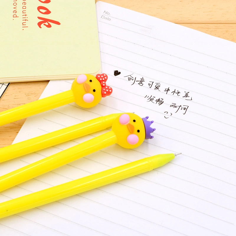 Vente en gros dessin créatif mignon Ugly mode Duck Gel Pen