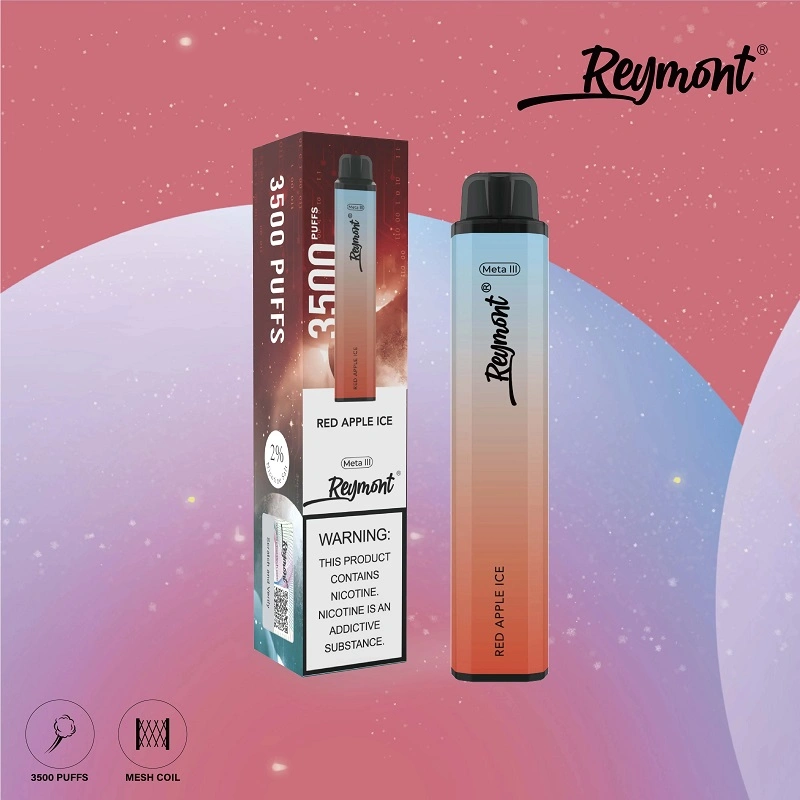 Premium Quality Disposable Ecig Reymont 3500puffs Refilled Pod Device with 12ml Prefilled Pod Vape Stick