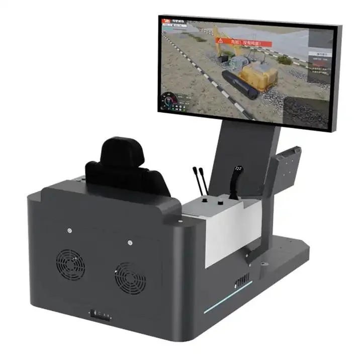 Практическое обучение по машинному оборудованию симулятора экскаватора с VR