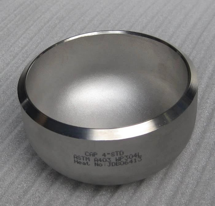 1/2 ~4 ASTM A403 Wp304h Stainless Steel Pipe Fittings Cap