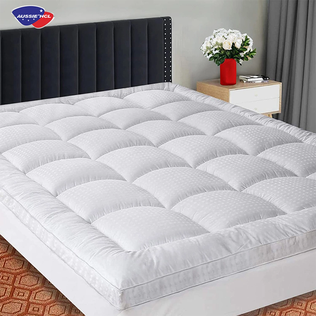 Coussin à double bordure de refroidissement PROFTEGE Matelas 140X190, doux épais, pour grand lit Couvre-matelas petit protège-matelas double très grand lit