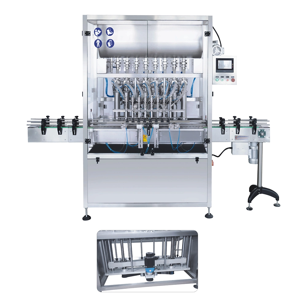 Automatic Liquid Water Bottling Paste Filling Machine