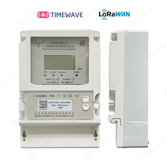 Nb-Iot Three Phase Smart Electric Energy Meter with Prepaid Electricity Remote Control and Time-Based Billing