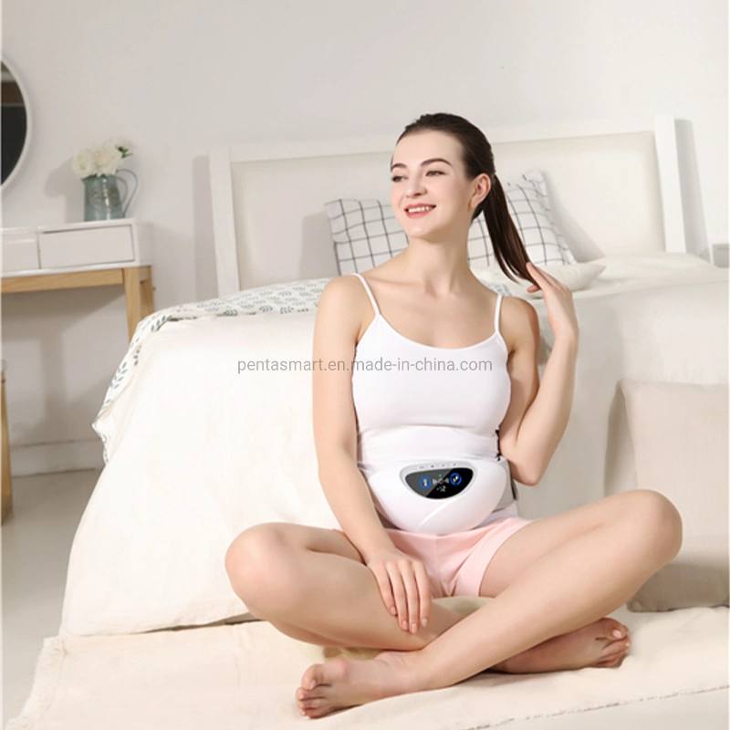 Best for Women Period Cramp Massager with Pian Relif Air Pressure Kneading Mini Waist Massage Belt