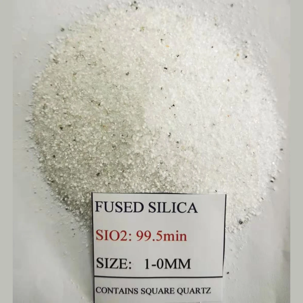 Full Series Grade White Fused Silica Sand/Powder with Low Thermal Conductivity