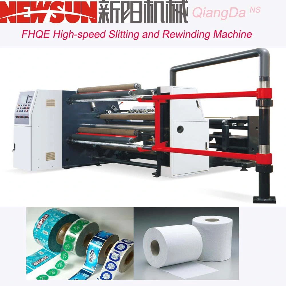 Fhqe-1300 High-Speed Film Slitting and Rewinding Machine