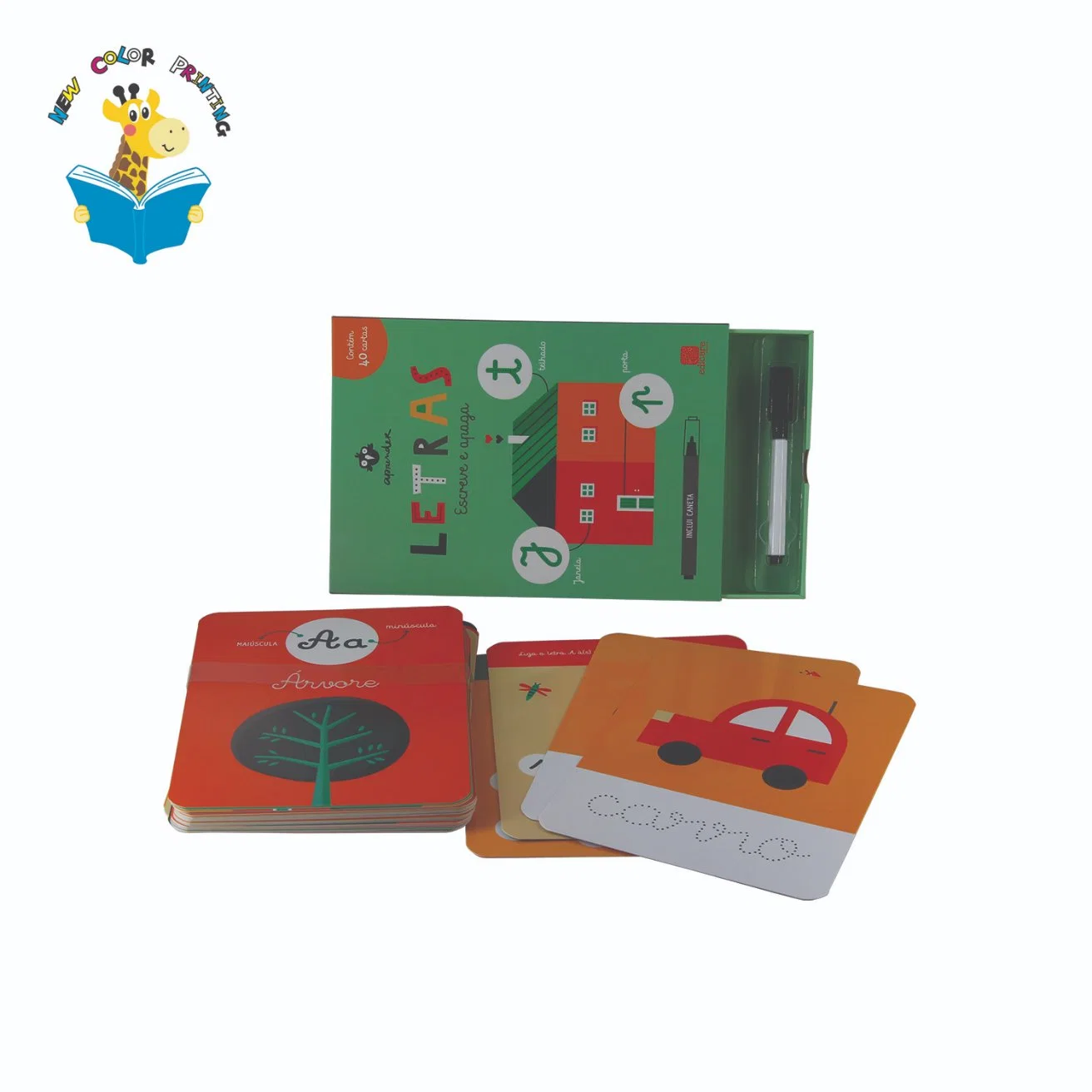 Children Paper Card Game Set Printing