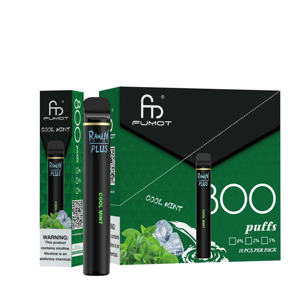 2021 R and M Plus 800 Puffs New Product Electronic Disposable