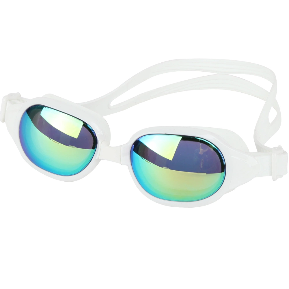 Rectangle Shape Lens Swimming Glasses, Adult Swimming Goggles (mm8703)