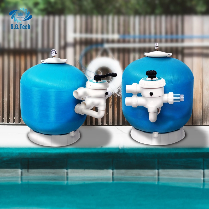 Comercial ou Home natação Piscina sistema de tratamento de água lado fibra de vidro Montar equipamentos de pool de filtros