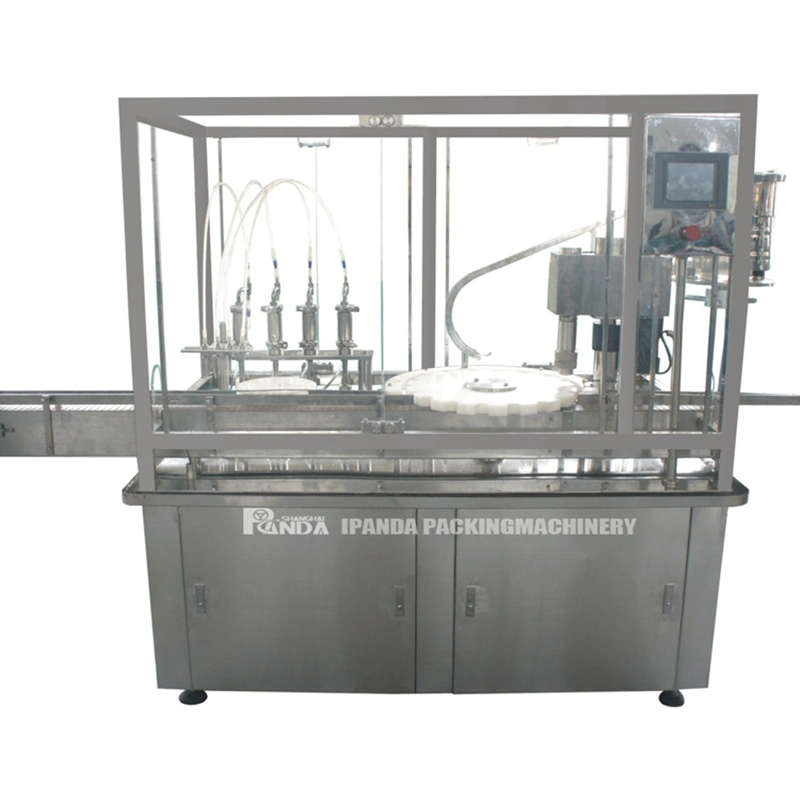 High quality/High cost performance Automatic Dry Cough Syrup Filling Capping Machine