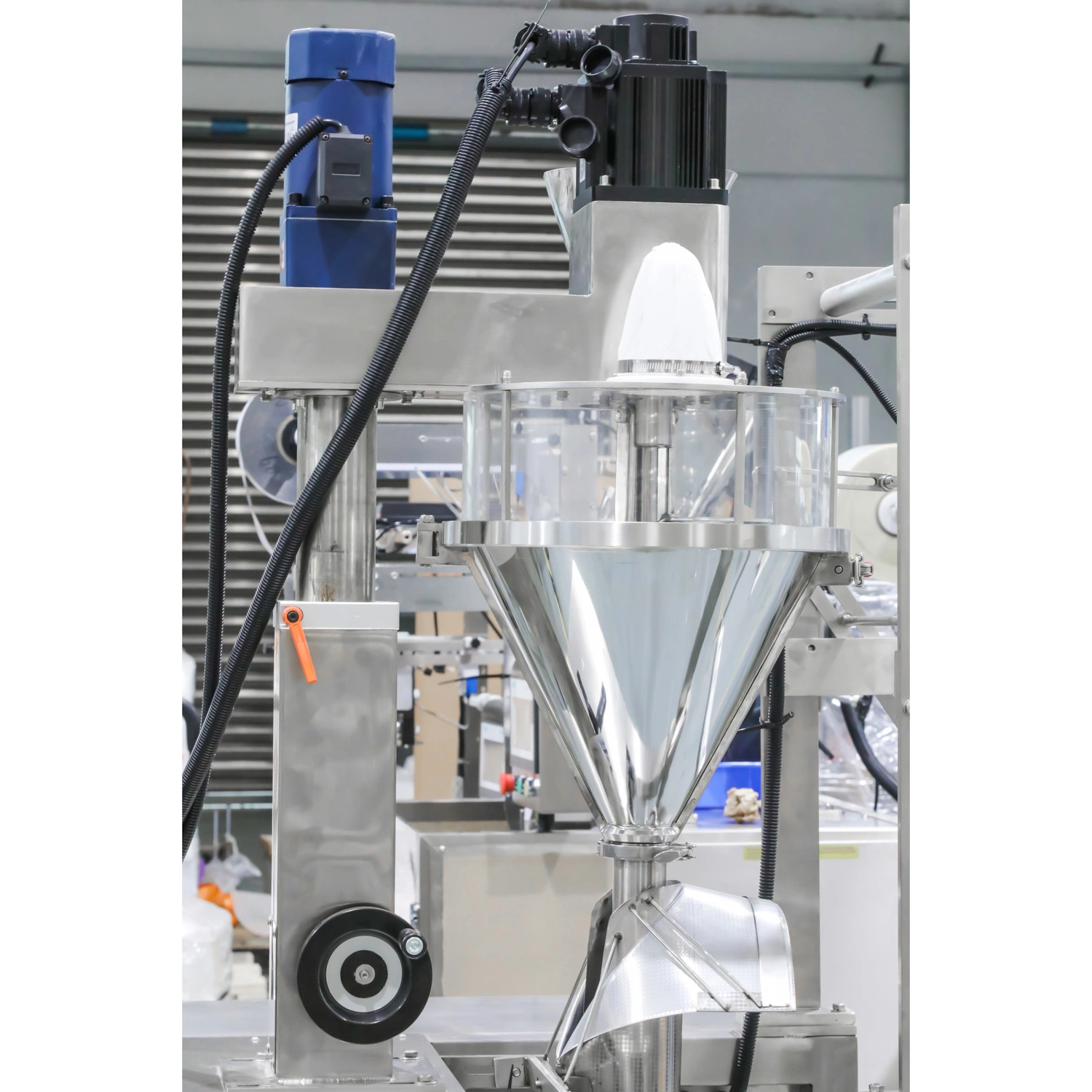 Medicine, Powder Additives, Talcum Powder, Agricultural Pesticides, Dyes and Other Fluid or Low-Flow Materials Cosmetic Dry Liquid Auger Dosing Filling Machine