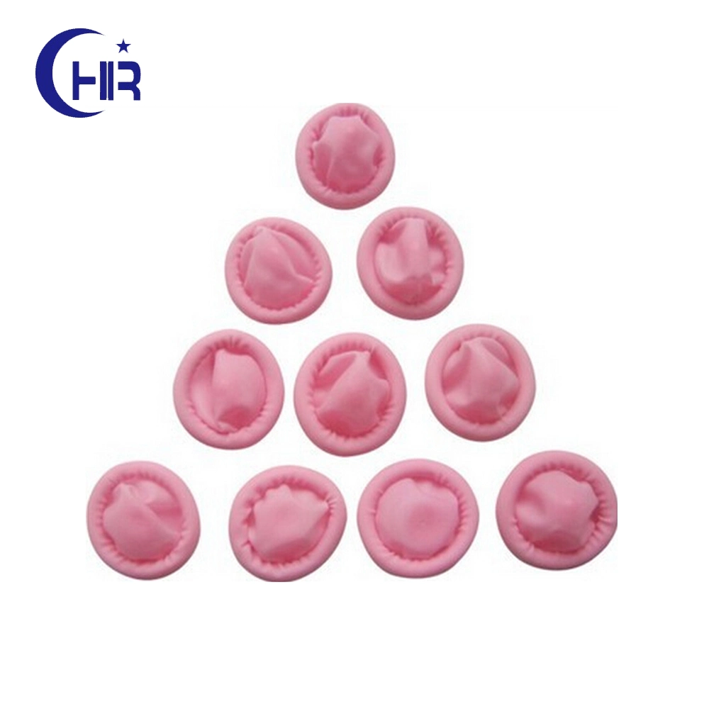 Wholesale/Supplier Pink Natural Anti Slip Latex Finger Cots