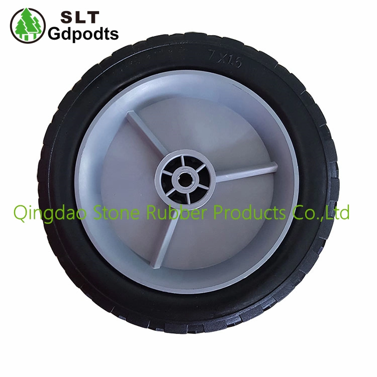 7 Inch Solid Polyurethane Foam Tire for Camping Cart