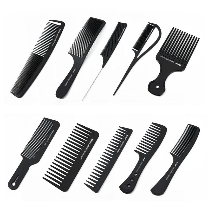 Professional Hair Tail Cut Brush Salon Styling Hair Comb Set