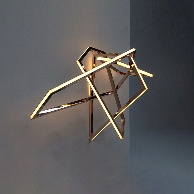 Creative LED Wall Lamps Copper Indoor Lighting Fixtures
