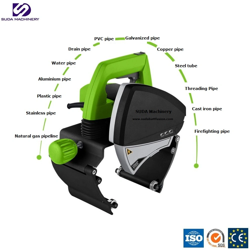 Sdc400 Portable High Precision Dry Cut Metal Cutting From 75mm to 400mm Saw for Cutting Metal Pipe and Plastic Pipe