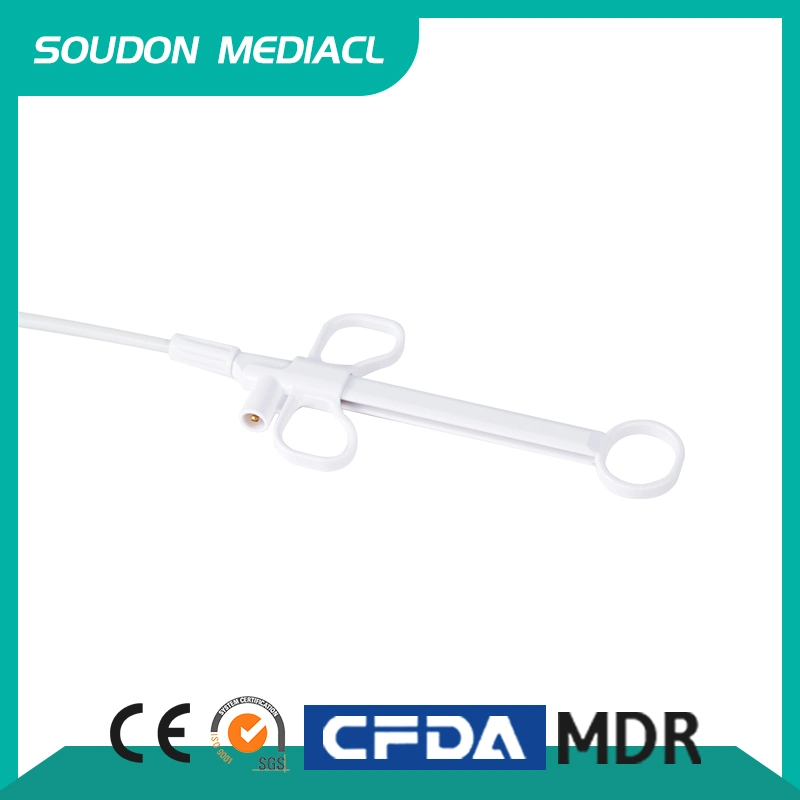 Oval Type & 25 mm Loop Width Endoscopic Device Disposable Electric Polyp Snare Instrument with CE ISO Cfda Certified Good Price and Quality