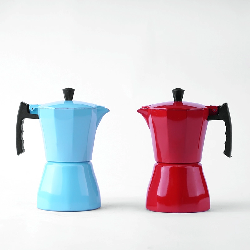 Free Sample Handheld Italian Coffee Maker Aluminum Moka Pot