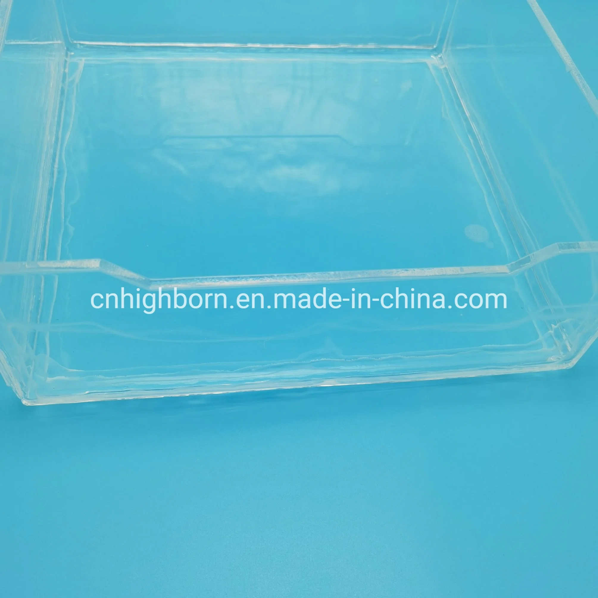 Long Service Life Heat Resistance Clear Fused Quartz Glass Furnace Sagger Tray Square Silica Dish