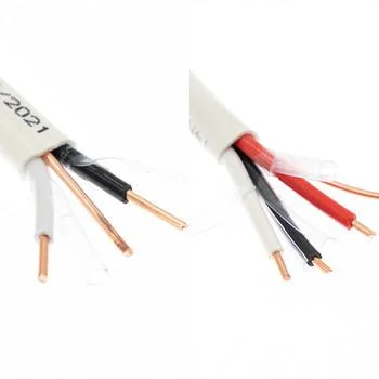 300V Non-Metallic Sheathed Nylon Cable Nmd90 Copper Wire