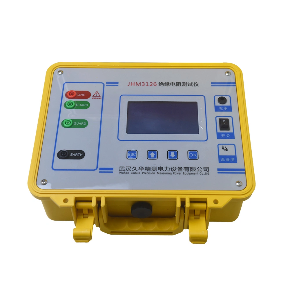 Função de teste de alta tensão CA/CC dispositivo de teste de resistência de isolamento Megger