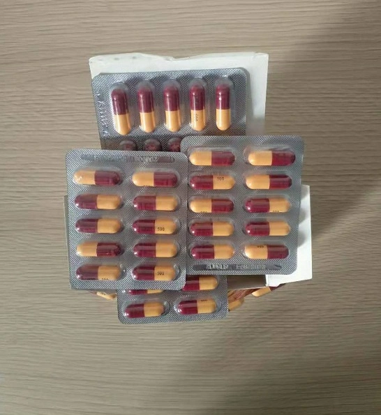 La amoxicilina 500 mg cápsulas de la medicina occidental GMP.