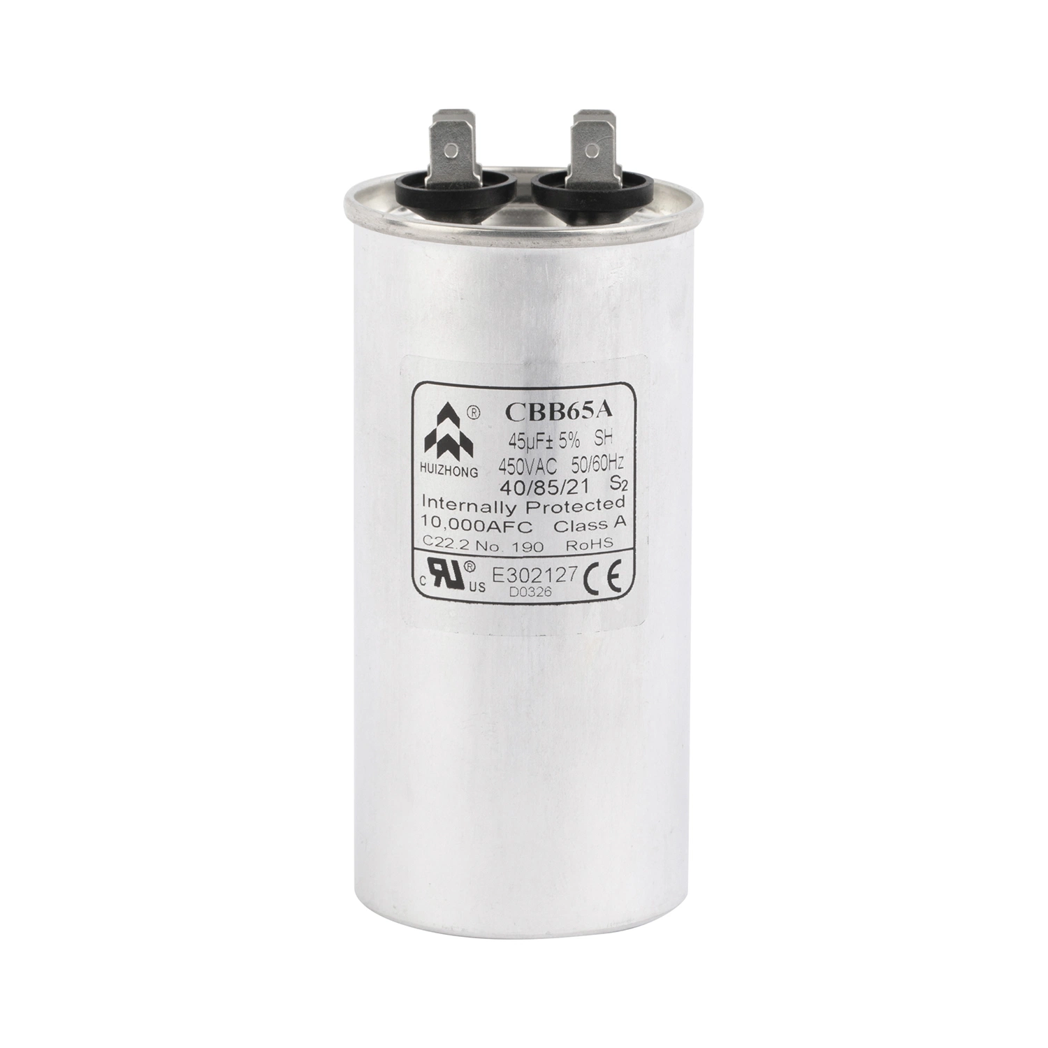 Capacitor Qualified by UL. VDE. CE. CQC