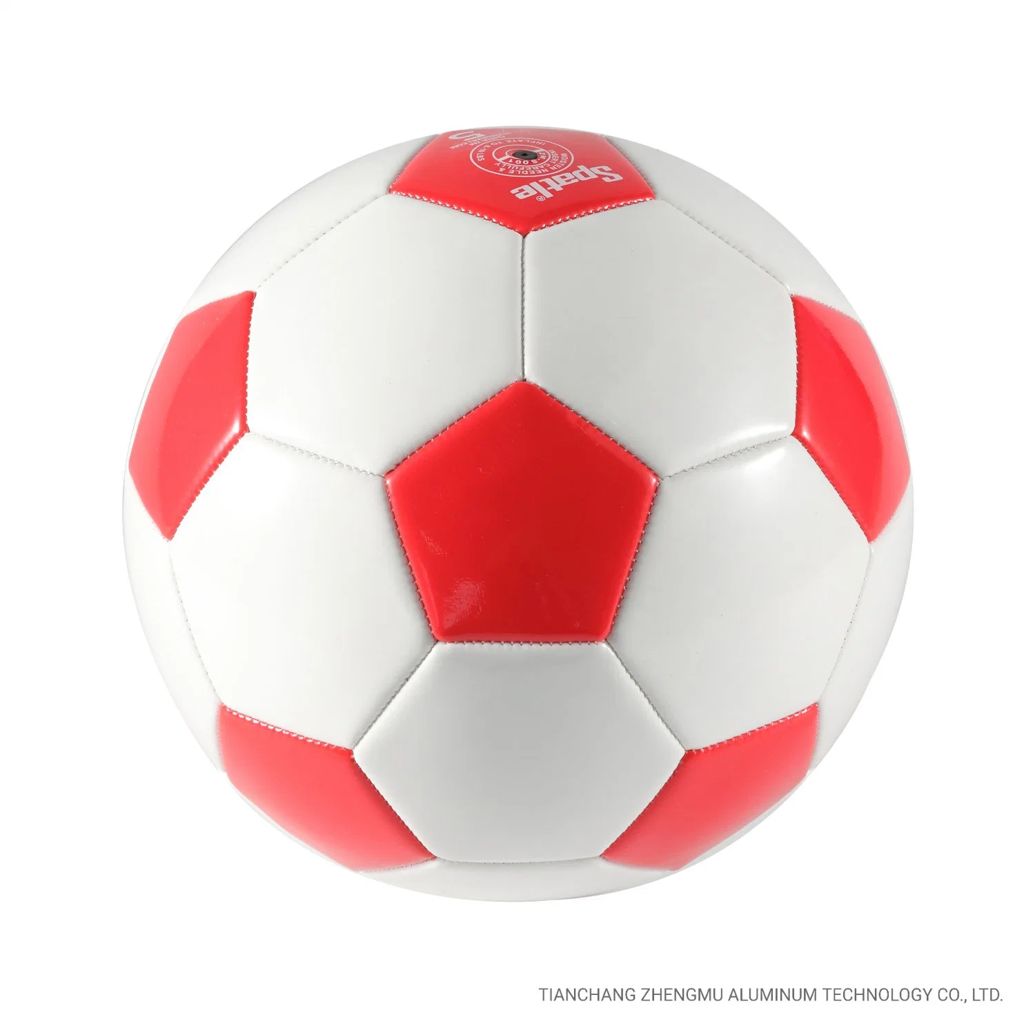 Logo de l'équipe personnalisé PVC Ballon de soccer - Taille 5 pour la formation