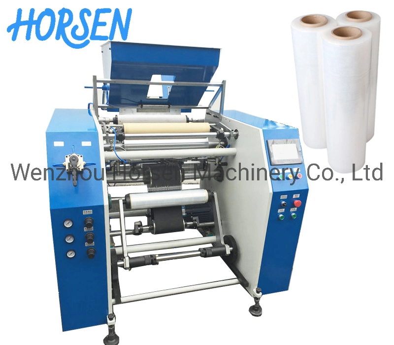 High Speed Papier PVC PE BOPP Kunststoff Folie Schlitting und Schneidmaschine Rewinding Machine