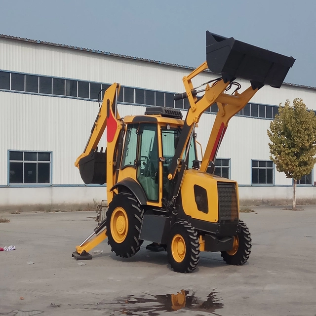 Mini Ztw30-25 Farmer Backhoe Loader 1m3 Bucket Capacity