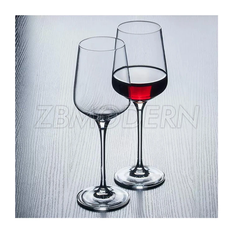 298tasse à vin rouge de luxe Set Home High-End carafe en verre de vin de création personnalisée de Crystal Set coupe haute épaissie pied