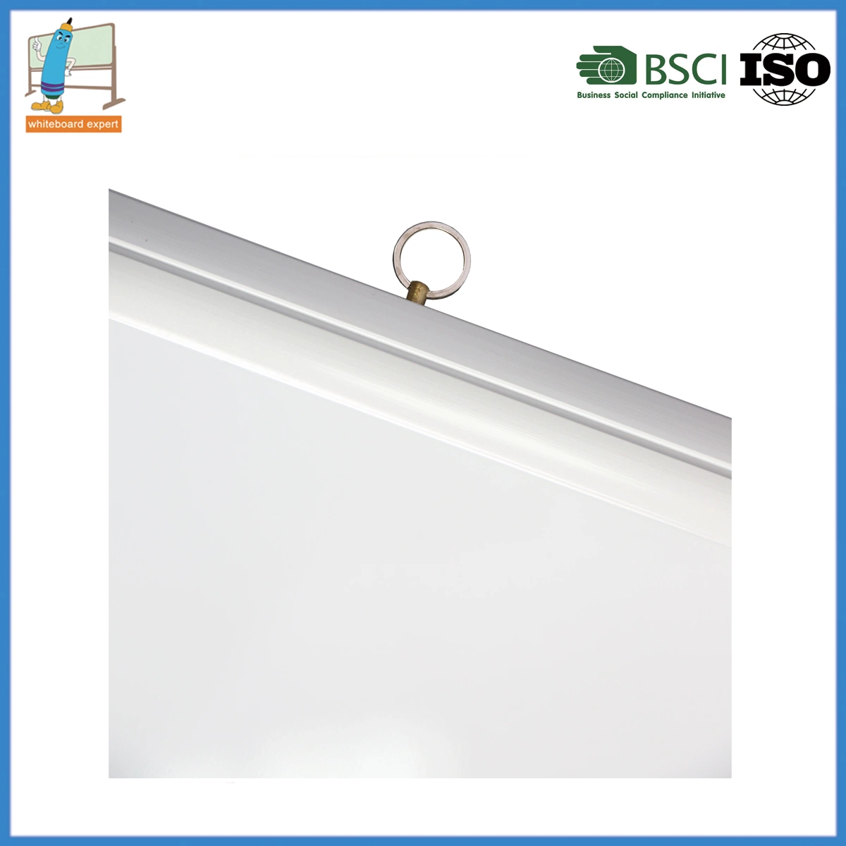 Original Factory Magnetic Dry Erase White Board, 18 X 24 Inches, Aluminium Frame