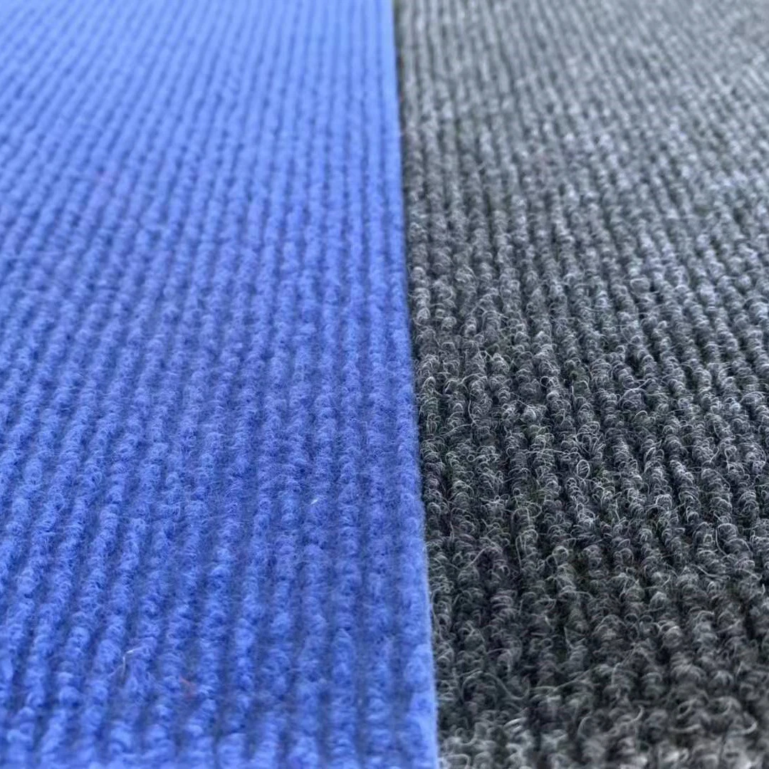 100% Polyester Fiber Non-Woven Stripe Style Exhibition Wedding Floor Carpet