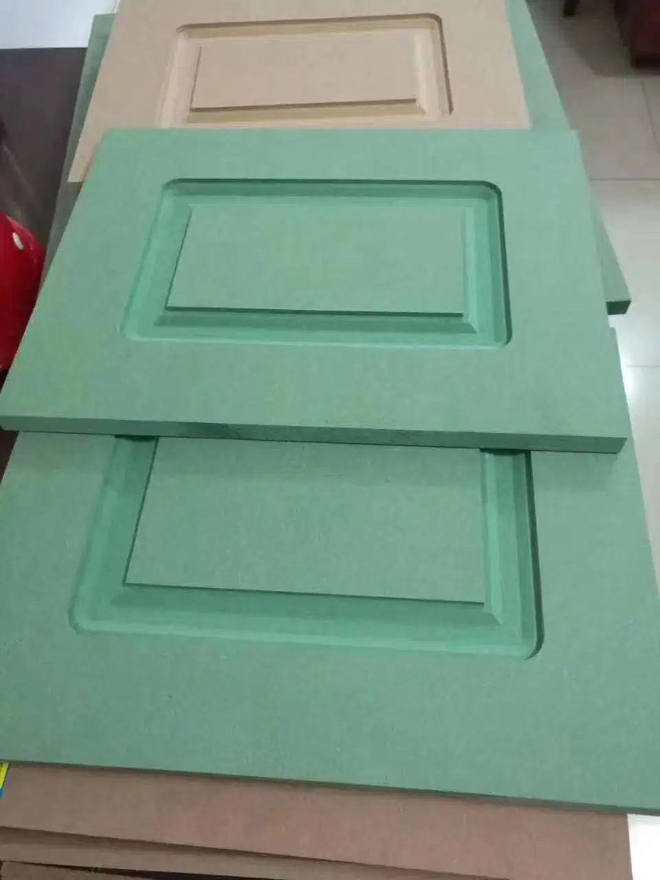 E1 Green Waterproof MDF Board/Melamine Hmr MDF/Moisture-Proof MDF/Waterproof HDF/ Melamine Waterproof MDF Board for Cabinet