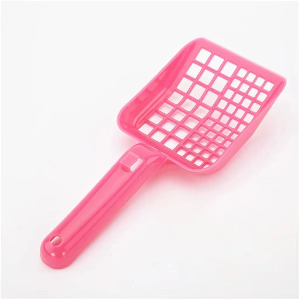 Colorful Pet Supplies Pet Cleaning Plastic Cute Shape Cat Litter Shovel