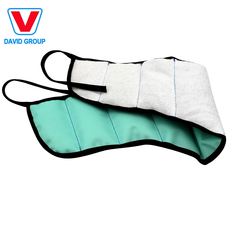 Clay Beads Heat Pad Polar Fleece Wrap Pad for Soothing Muscle Pain and Tension Relief Therapy