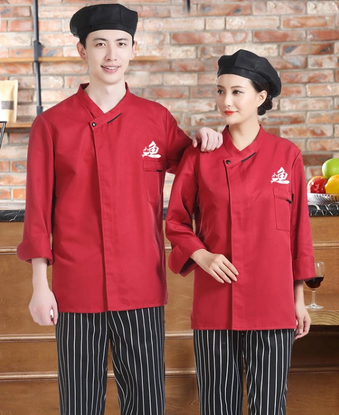 El hotel más nuevo de fábrica China de diseño de Uniformes Ropa de trabajo del personal de la marca de ropa unificado Restaurante