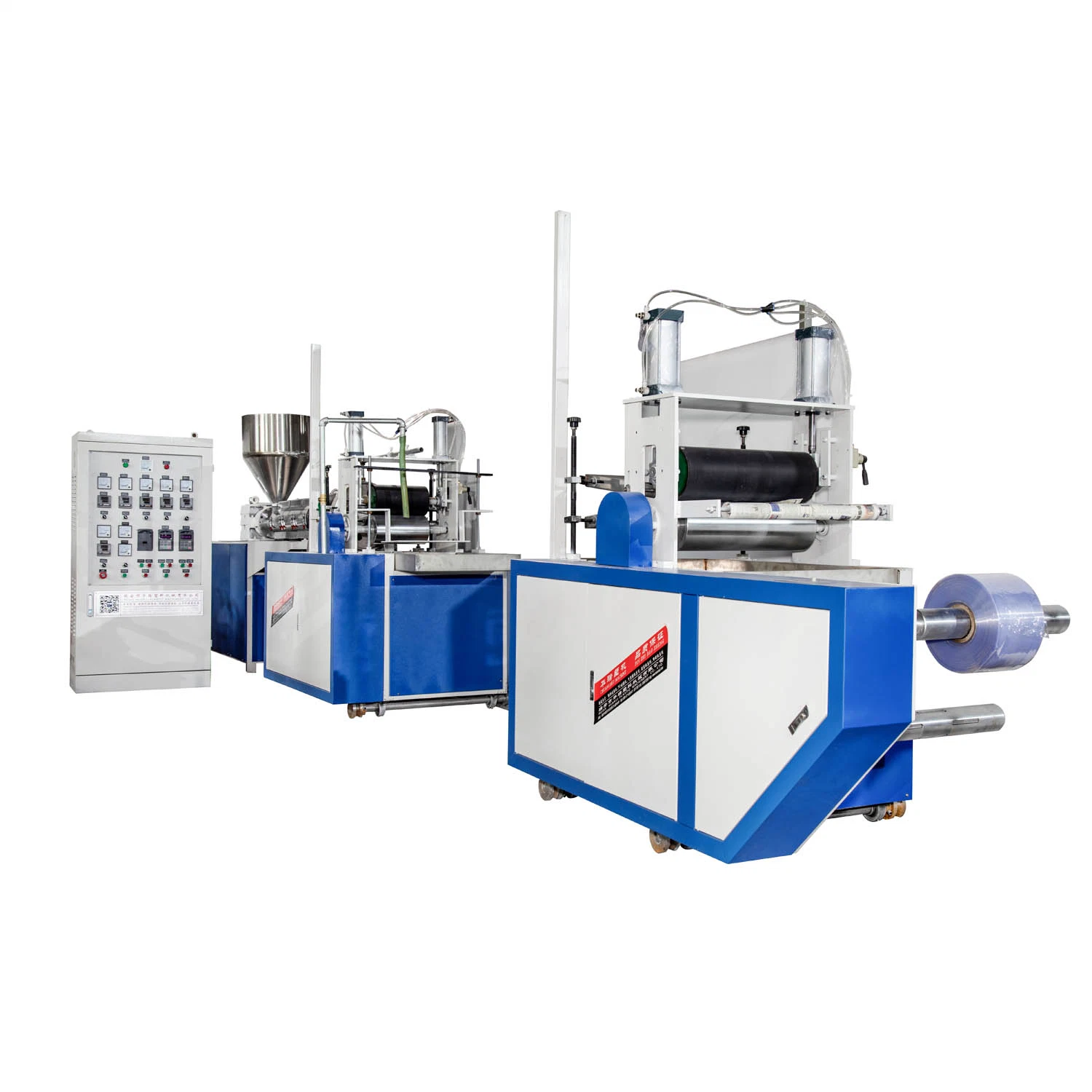 PVC Heat Hot Shrinkable Film Blowing Machine Plastic Film Extrusion Blown Machine for PVC Fireworks Packing Film